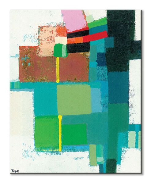 Abstract Opus Ten - obraz na płótnie 40x50 cm zdjęcie 2