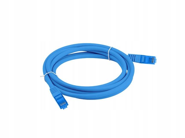 Kabel Ethernet RJ45 LAN kat.6A SFTP LSZH 1M 10Gb/s zdjęcie 2