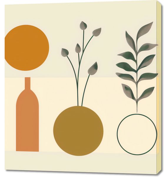 Obraz 90x100cm Symfonia Równowagi zdjęcie 1