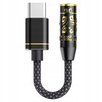 2X FIIO X JADE AUDIO JIEZI A WZMACNIACZ SŁUCHAWKOWY 3,5mm DAC USB-C BLACK G