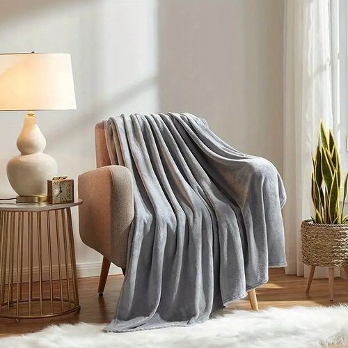 Koc polarowy Teesa gruby ciepły narzuta 200x220 na Arena.pl