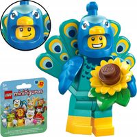 71051 - lego minifigures - seria 28 — zwierzęta - kostium pawia
