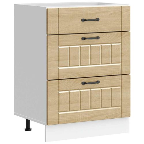 Szafka kuchenna dolna „Lucca” Dąb Sonoma Drewno klejone na Arena.pl