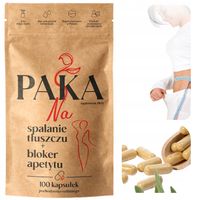 Na Spalanie tłuszczu Bloker apetytu odchudzanie spalacz 100kaps Paka Natury