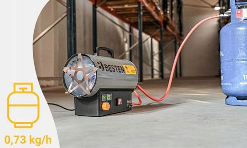 Nagrzewnica Gazowa Automatyczna Na Butlę Dmuchawa Termostat 25KW + Reduktor na Arena.pl