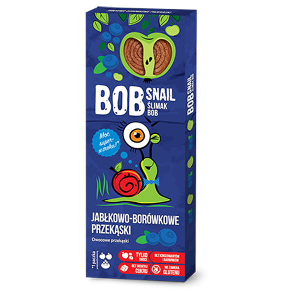 Bob Snail jabłko-borówka, 30g zdjęcie 2