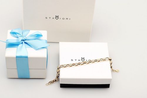 Emaga Złota bransoleta BZX6233 na Arena.pl