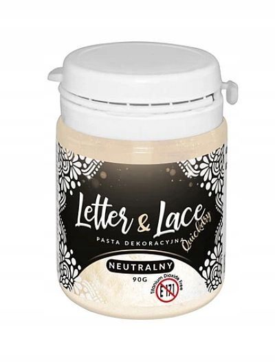 GOTOWA MASA PASTA DO KORONEK 90g neutralna zdjęcie 1