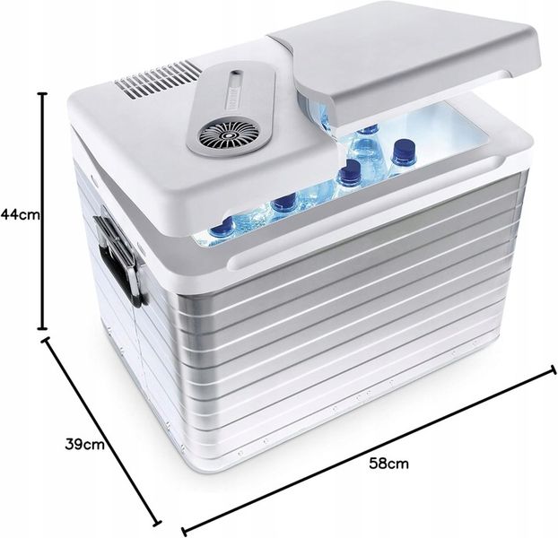 LODÓWKA MOBICOOL 9105302772 SZARA 39L zdjęcie 7