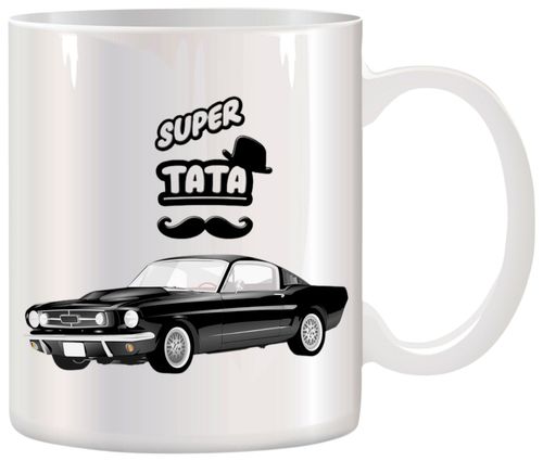 KUBEK Z NADRUKIEM ŚMIESZNY PREZENT DLA TATY URODZINY IMIENINY DZIEŃ OJCA na Arena.pl