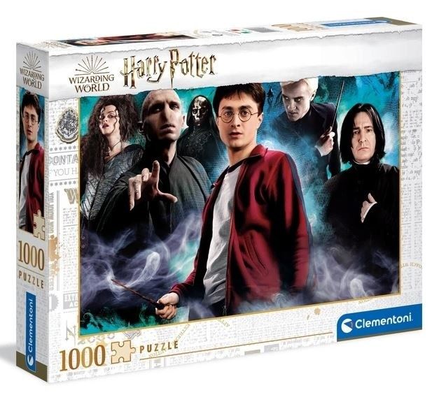 PUZZLE HARRY POTTER 1000 EL. CLEMENTONI CZ zdjęcie 1
