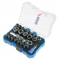 DEDRA ZESTAW KOŃCÓWEK WKRĘTAKOWYCH 30EL 1/4" 25mm BITY TORX 18A11S030