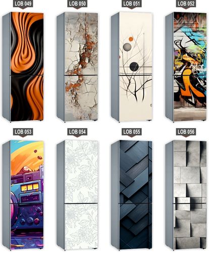 Mata magnetyczna magnes ozdobny na lodówkę abstrakcyjne kolorowe warkocze na Arena.pl