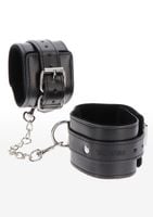 kajdanki na kostki ankle cuffs black taboom