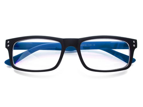 Okulary zerówki wayfarery nerdy na Arena.pl
