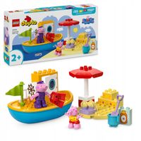 LEGO DUPLO IP 2 2024 PINK 10432 Peppa i rejs łodzią