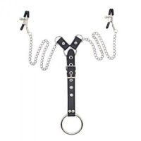 Stymulator-Penitence Man Nipples Clamps BLACK