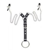 Stymulator-Penitence Man Nipples Clamps Black