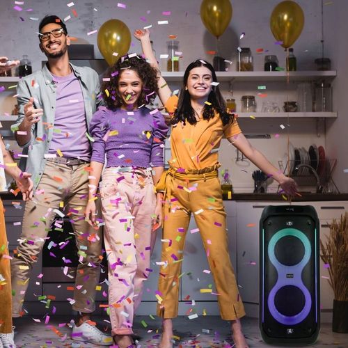 Głośnik Bluetooth Karaoke Power Audio Manta PALLAS mikrofon pilot 140W na Arena.pl