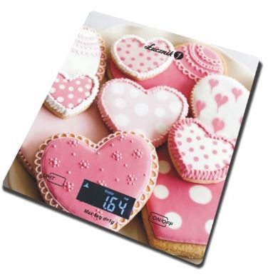 Waga kuchenna szklana Łucznik PT-852EX do 5kg Wskaźnik wyświetlacz LCD na Arena.pl