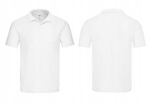 KOSZULKA POLO ORIGINAL FRUIT OF THE LOOOM White L na Arena.pl