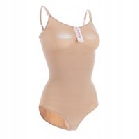 Orirose bezszwowe BODY WYSZCZUPLAJĄCE modelujące brzuch MASUJĄCE BIUSTONOSZ