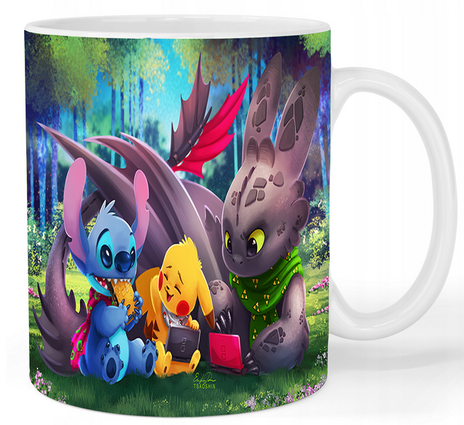 Kubek ceramiczny Lilo & Stich zdjęcie 1