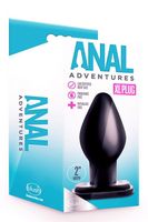 anal adventures xl plug black