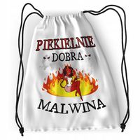 Plecak Dla Malwiny Sportowy Szkolny Worek Torba Z Nadrukiem Ze Zdjęciem