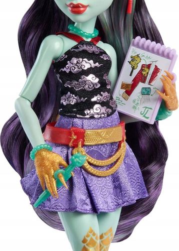 LALKA MONSTER HIGH JINAFIRE LONG lalka smok z pieskiem Cloudy „Yun Yun” na Arena.pl