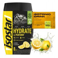 ISOSTAR KONCENTRAT 400G IZOTONIK, NAWODNIENIE + PRÓBKA ISOTONIC DRINK 25 g