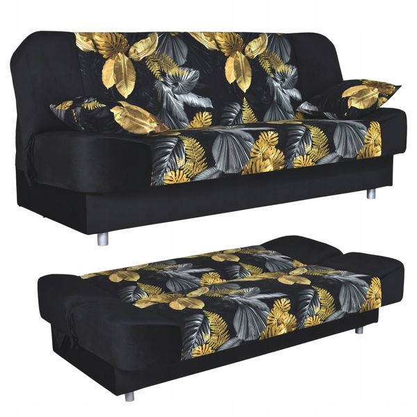 Wersalka kanapa rozkladana Sara Print Duo Family zdjęcie 1