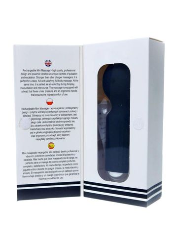 Stymulator-Rechargeable Mini Masager USB 20 Functions - Black na Arena.pl