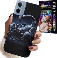 ETUI DO MOTOROLA E15 / G05 - SKORPION, SKORPIONY + FOLIA HYDROŻEL