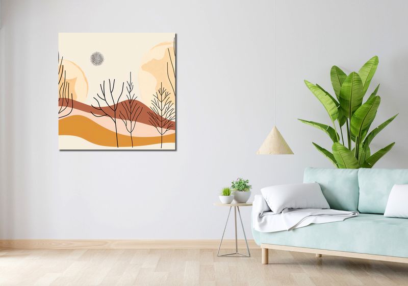 Obraz 90x90cm Wydarta Pustynia zdjęcie 2