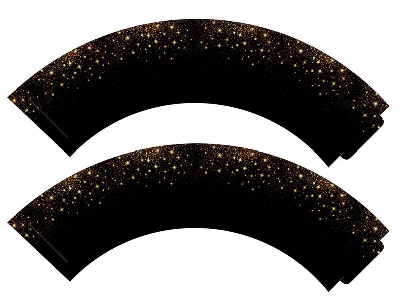 Papilotki na muffinki Sparkling, 6 szt. zdjęcie 1