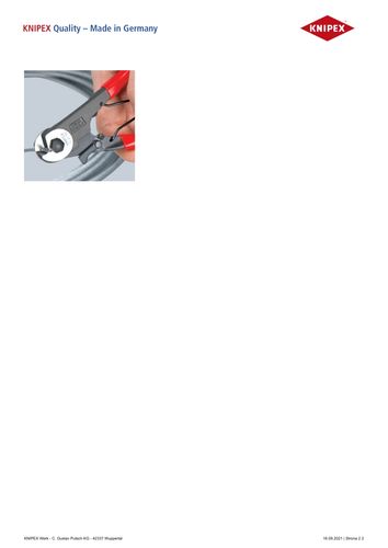 nożyce do lin stalowych 150mm. - kn 95 61 150 na Arena.pl