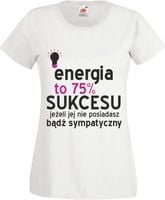 koszulka Z NADRUKIEM napisem cytaty motywacyjne