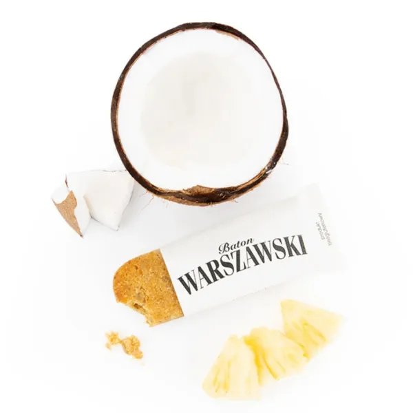 Baton Warszawski - Ananas i kokos 50g zdjęcie 2