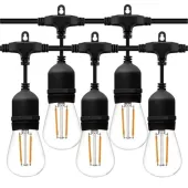 GIRLANDA LED lampki ogrodowe wodoodporne 15m