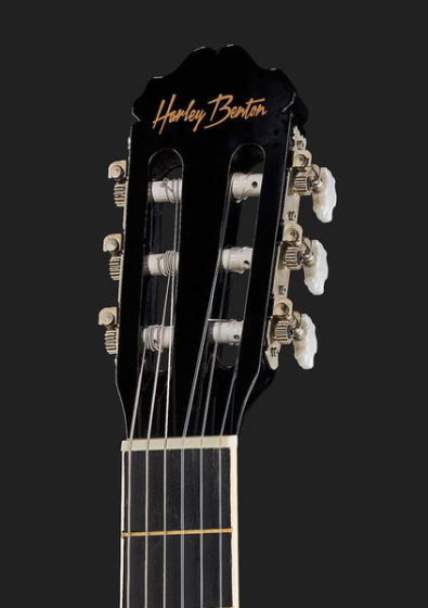 Gitara elektroklasyczna klasyczna 4/4 Czarna Harley Benton CG200CE-BK zdjęcie 6