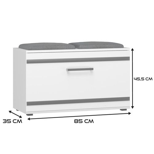 Szafka na obuwie Opal OPAL BIAŁY na Arena.pl