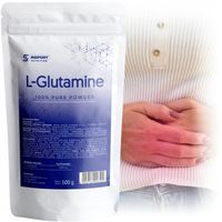 GLUTAMINA Czysta 500g Aminokwas REGENERACJA Budowa mięśni | INSPORT