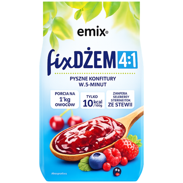 Emix Fix do dżemów 4:1 250 g zdjęcie 1