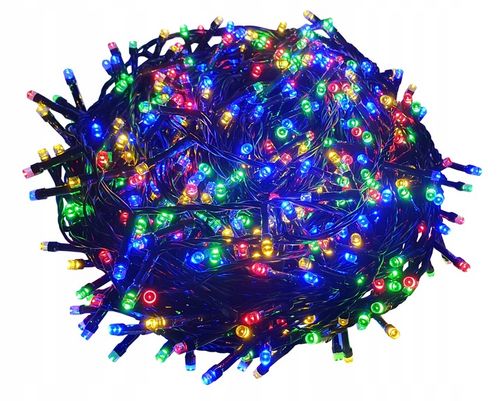 LAMPKI CHOINKOWE 800 LED TIMER ATEST ZEWNĘTRZNE NA CHOINKĘ CHOINKA na Arena.pl