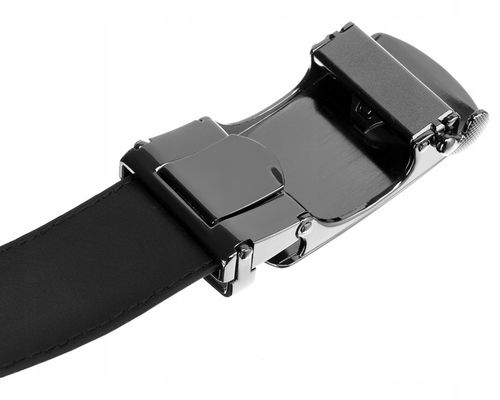 Rovicky pasek skórzany męski automat do garnituru do jeansów klasyczny na Arena.pl