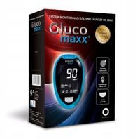 Glukometr Glucomaxx +Paski, Lancety, Nakłuwacz Etui - Pomiar glukozy, cukru