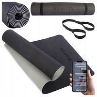 MATA DO ĆWICZEŃ JOGI ANTYPOŚLIZGOWA GIMNASTYCZNA GRUBA WYGODNA