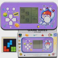 ELEKTRONICZNA GRA RETRO DLA DZIECI PRZENOŚNA MINI KONSOLA TETRIS NA BATERIE