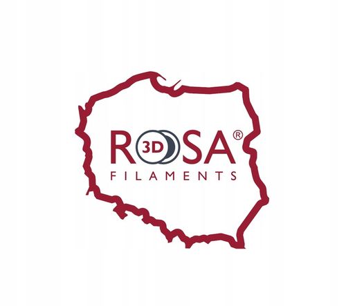 Filament ROSA 3D PLA Starter Red 1,75 mm 1 kg na Arena.pl